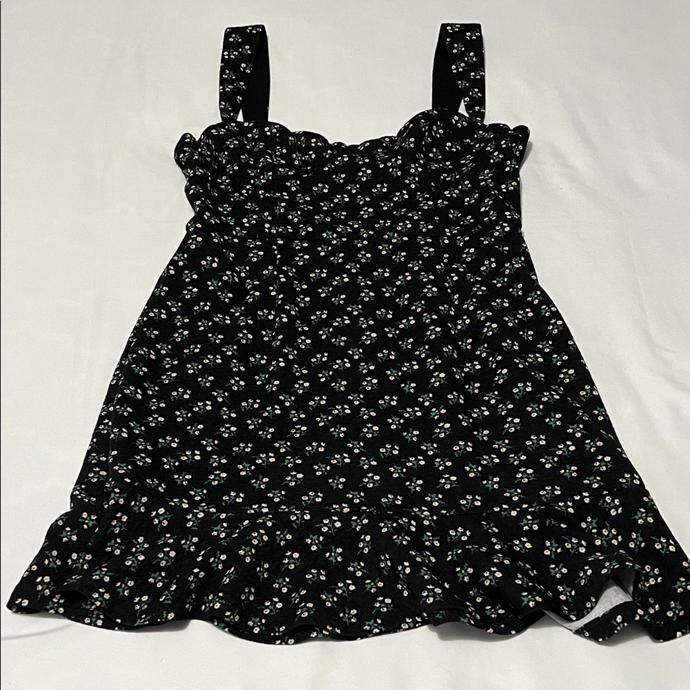 Anthropologie Hutch Ditsy Floral Corset Mini Dress